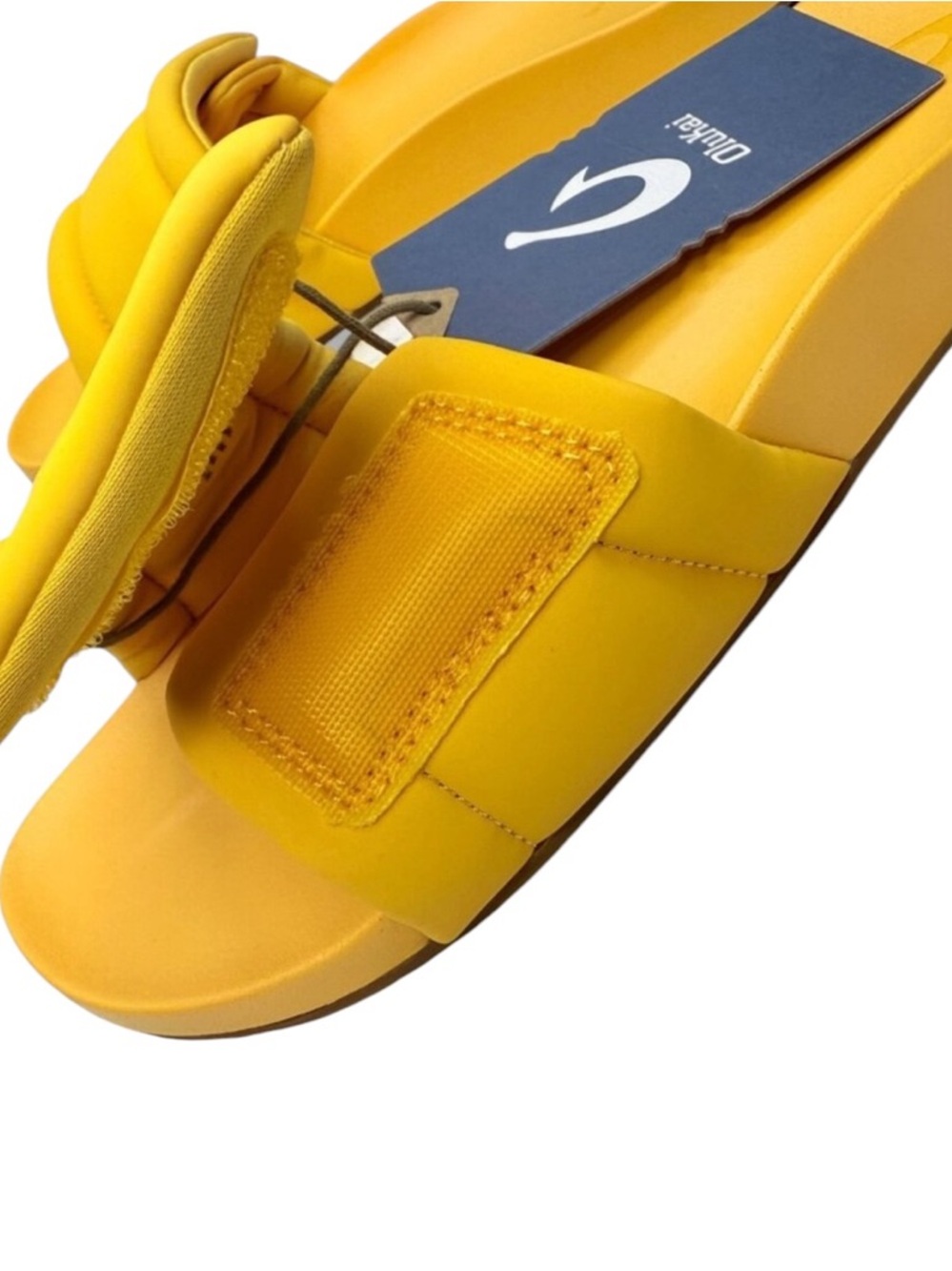 Olukai Sunbeam Slide Solar Glow Comfort Beach Sandals Women's Size 7 NWT - Picture 4 of 8